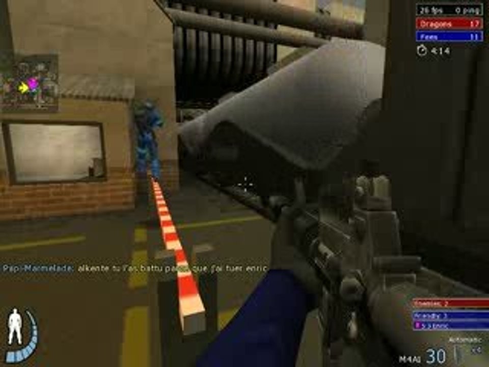 Match Urban Terror 15 (Crossing)