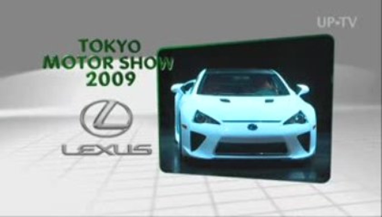 UP-TV Tokio Motor Show 2009: Lexus LFA (DE)