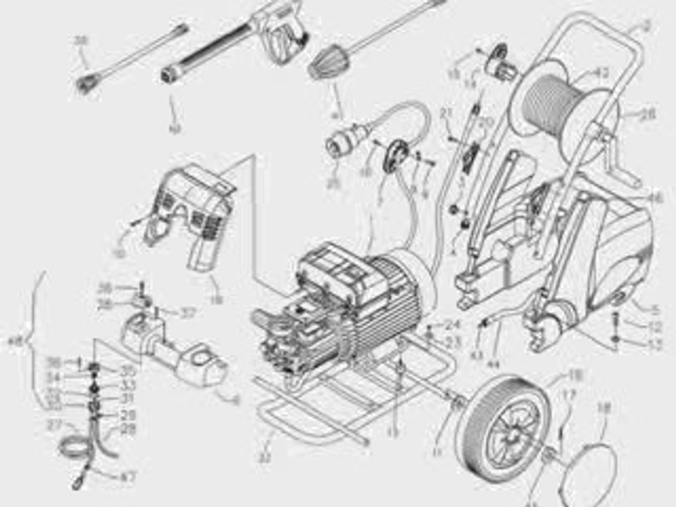 Pièces détachées et accessoires nettoyeur haute pression