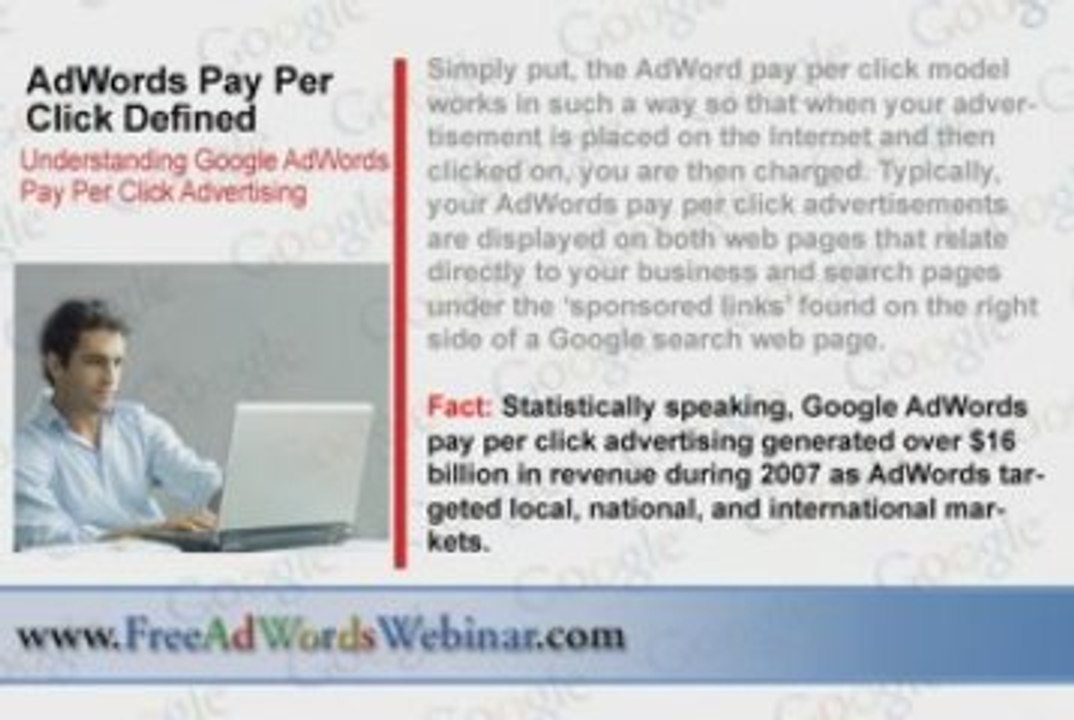Adwords Pay Per Click Defined