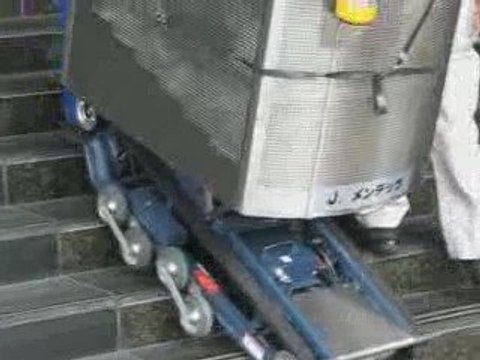 machine à descendre les escaliers!!