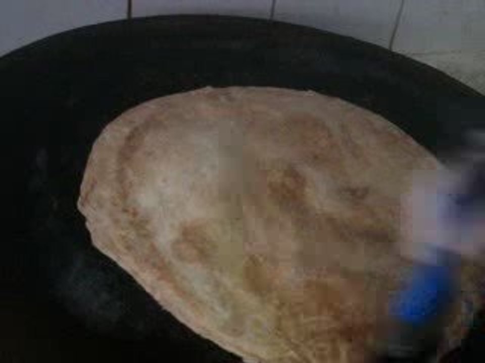 Katmer yapımı