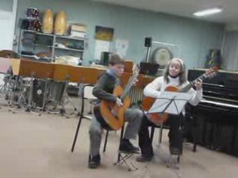 Victor et sa prof de musique