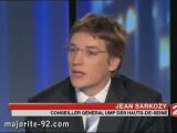 Jean Sarkozy au JT de 20h sur France 2 - Epad