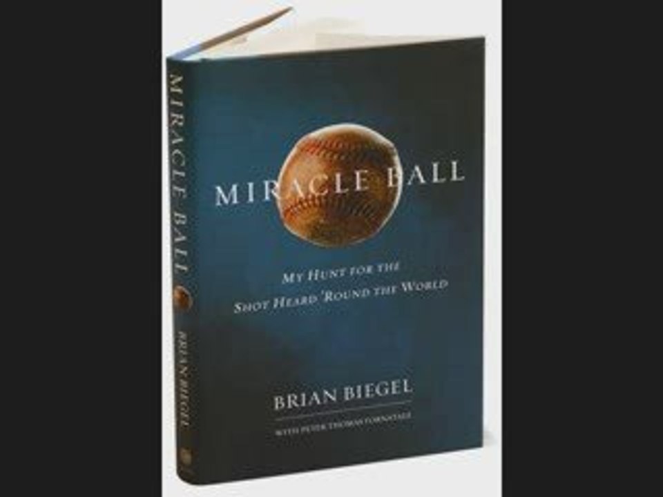 Brian Biegel author of "Miracle Ball"