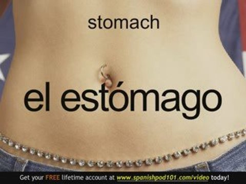 Learn Spanish - Spanish Body Parts Vocabulary