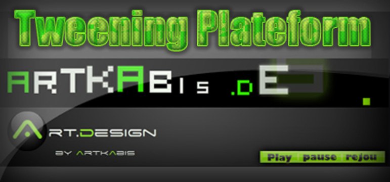 Flash: as3 utilisation du Tweening Platform v11