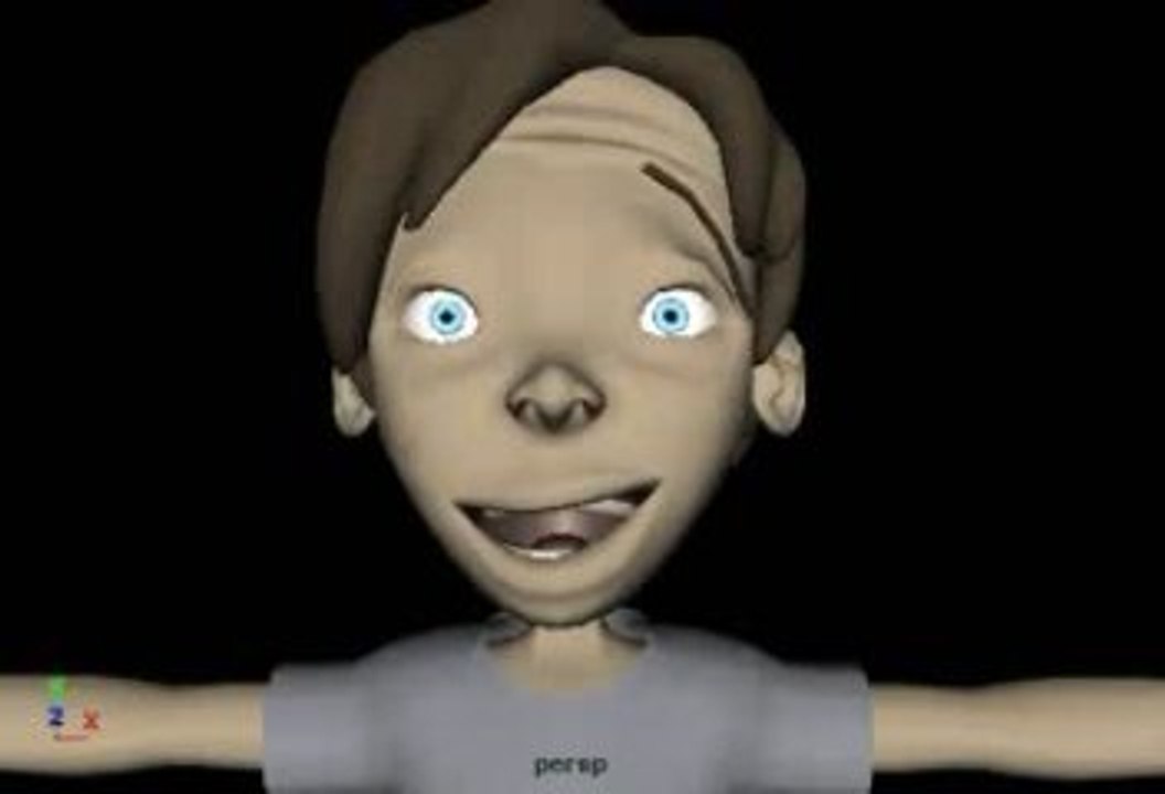 Anime faciale d'un perso