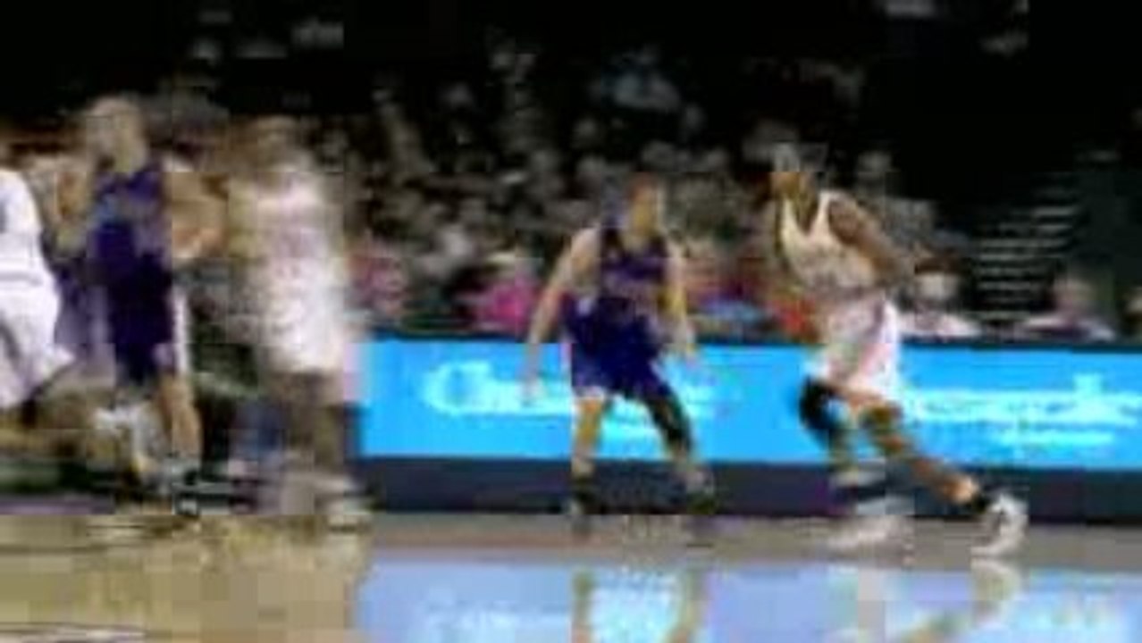 NBA James Harden knocks down a 3-pointer during the second q