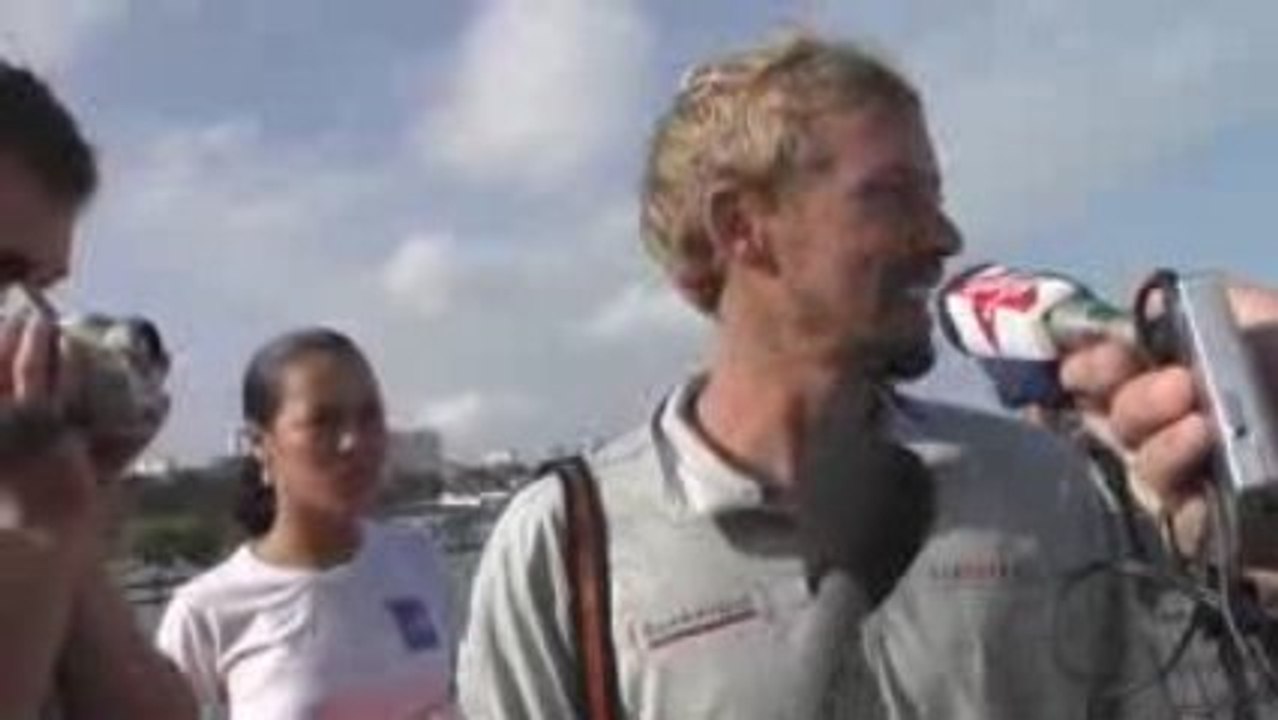 Transat 6.50 - Arrivée de Thomas Ruyant