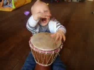 Mattéo percussionniste, 19 octobre 2009