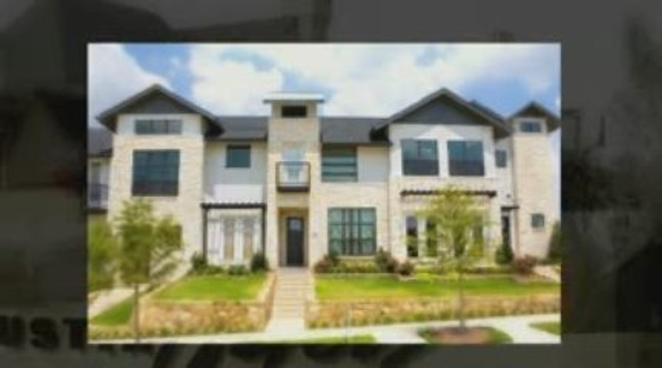 Austin Waters offers Plano TX Townhomes