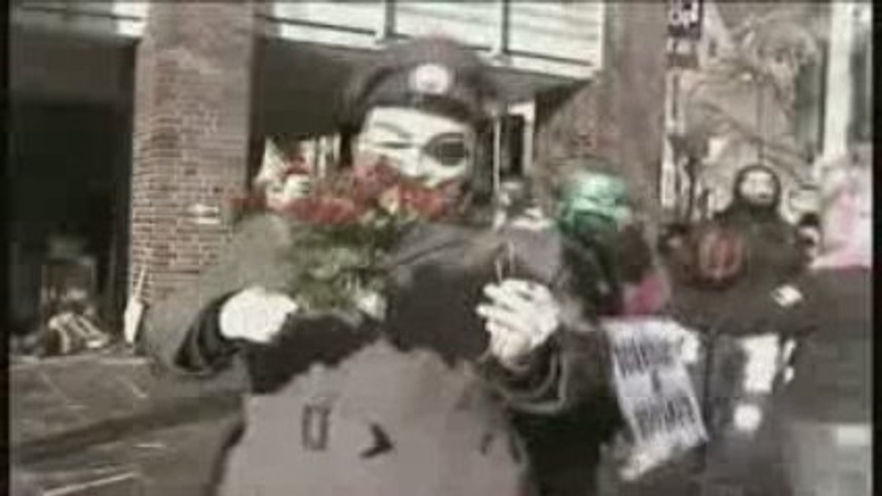 V for valentine - anonymous vs scientology hamburg