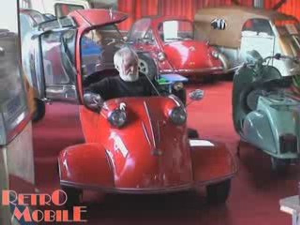 Claude le Bihan, Pape de la motocar à Rétromobile 2010