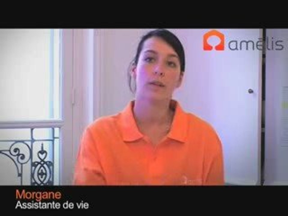 Portrait d'une assistante de vie chez Amélis