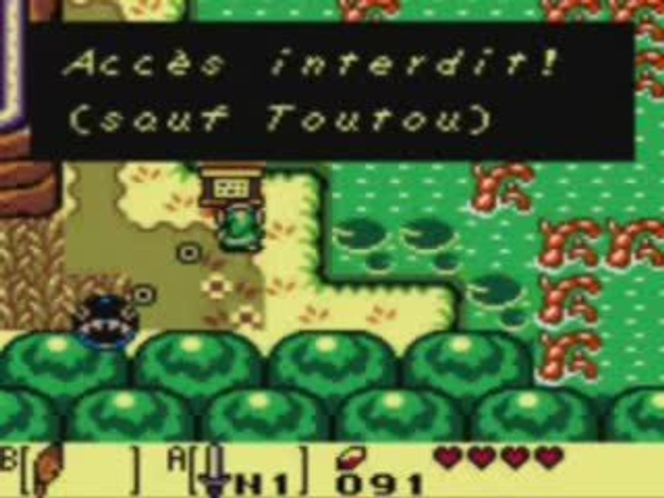 Zelda Link's Awakening DX 03/ Toutou... pour le 2eme donjon