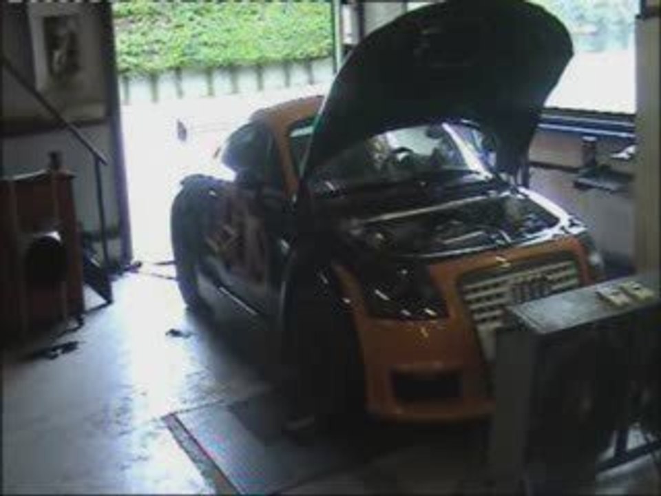 passage au banc d'une audi TT