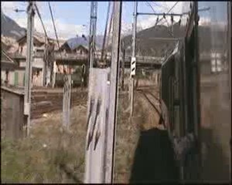 Montée en Maurienne de Chambéry à Modane avec la CC 6558