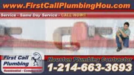 First Call Plumbing - Houston Plumber