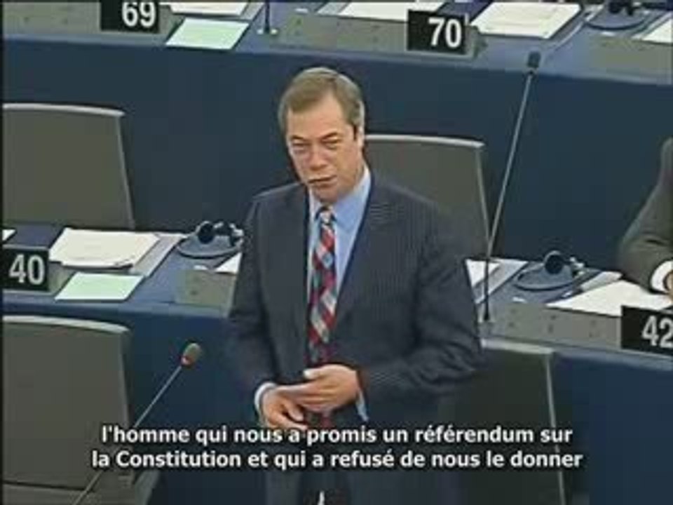 Nigel Farage: Donnez-nous l'Empereur Tony Blair