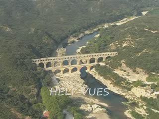 Le Pont du Gard en ULM