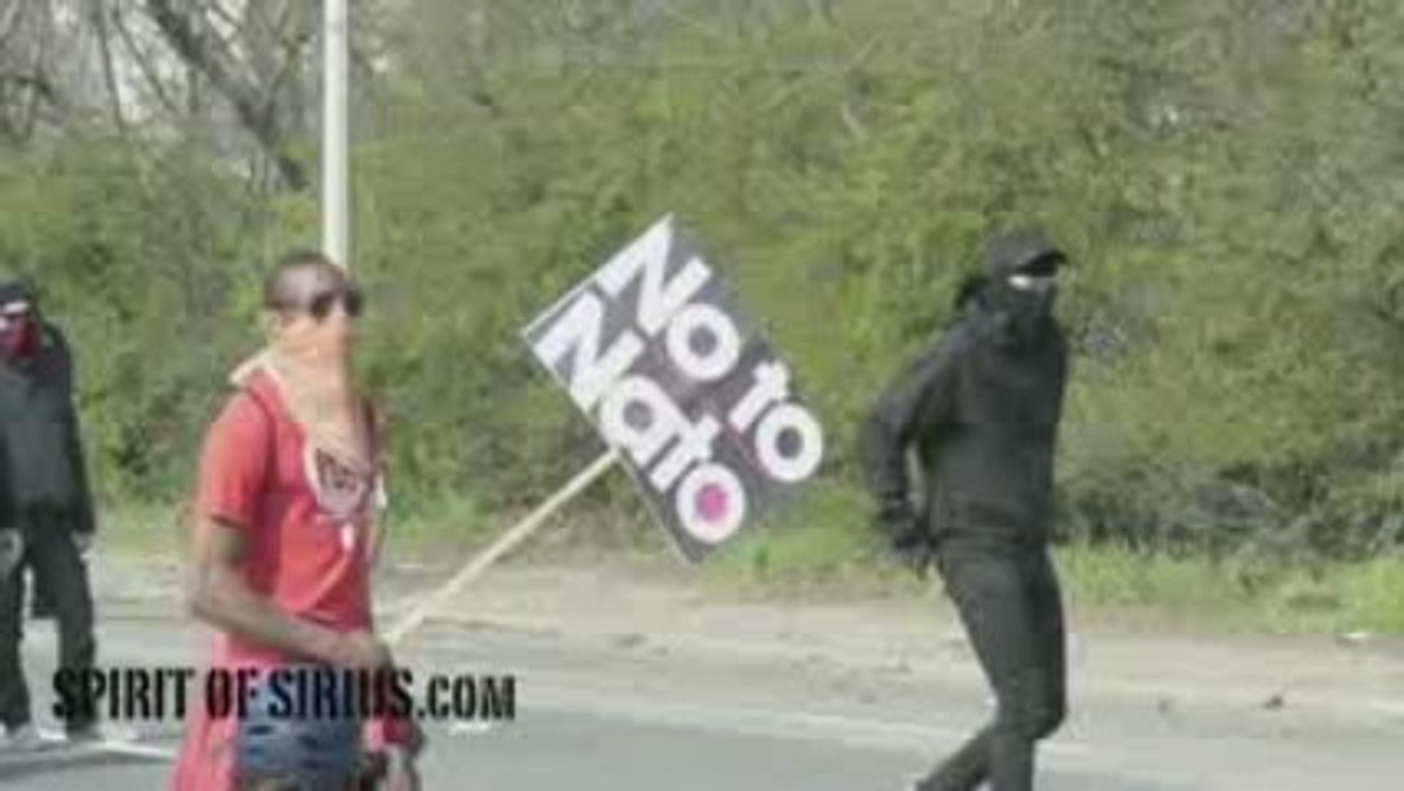 4 AVRIL'09 • OTAN STRASBOURG [HD]