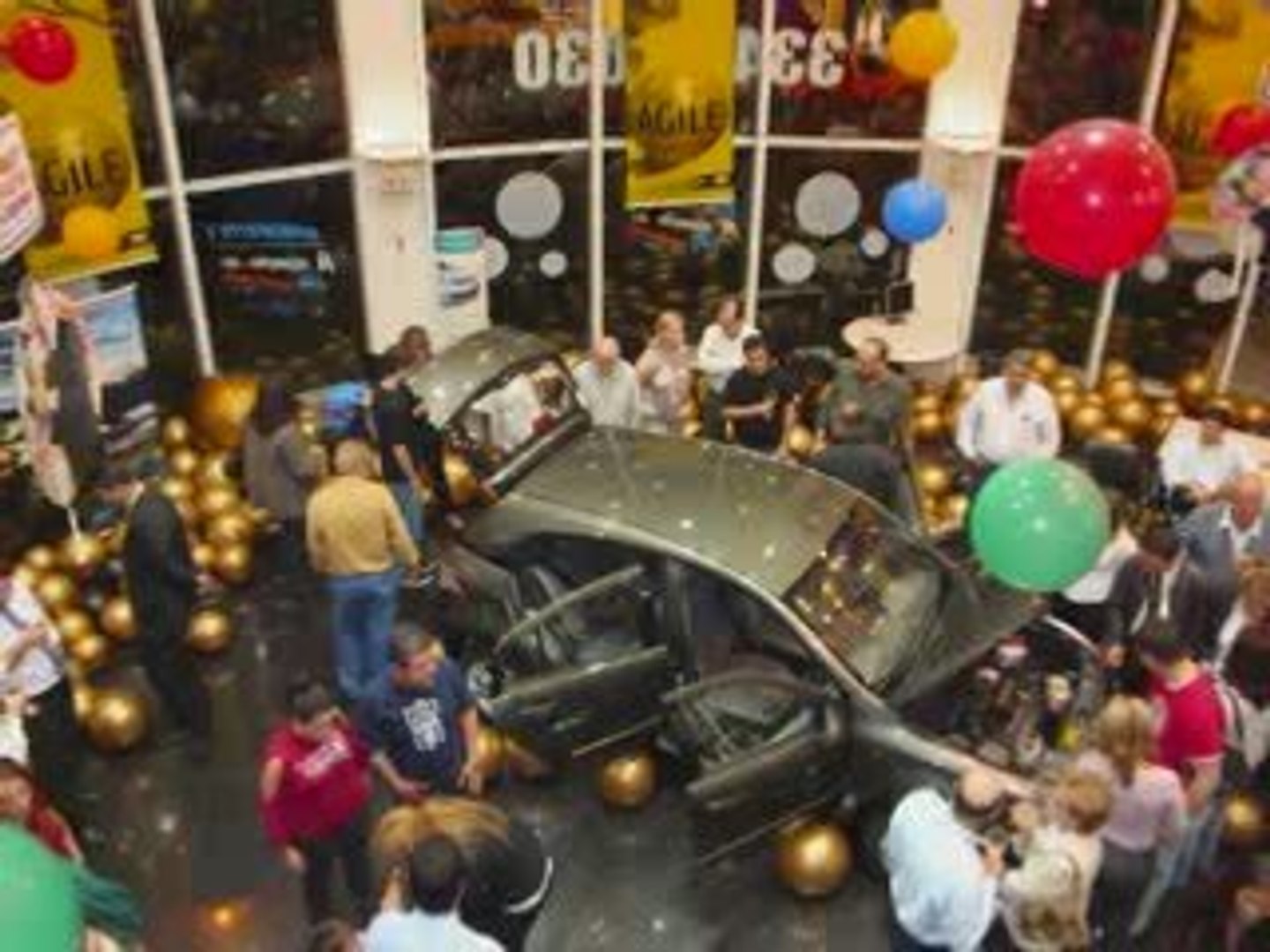 Lançamento do Chevrolet Agile na CCV Veículos Curitiba.