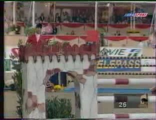 JEM Rome 98 - Franke Sloothaak et Joly Coeur : Qualif finale