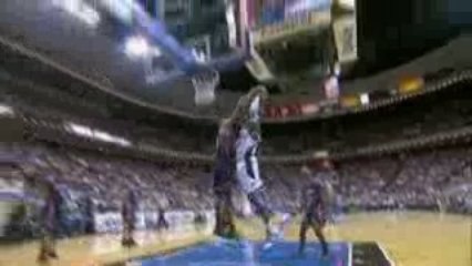 Dwight Howard destroyed his opponent with this monster jam.