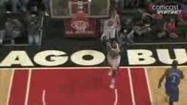 NBA James Johnson who finishes with a slam dunk