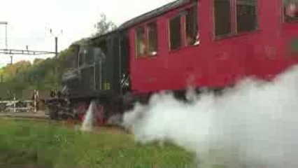 Train à vapeur à Bauma