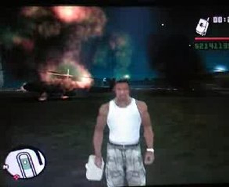 explosion d'hélicopter !