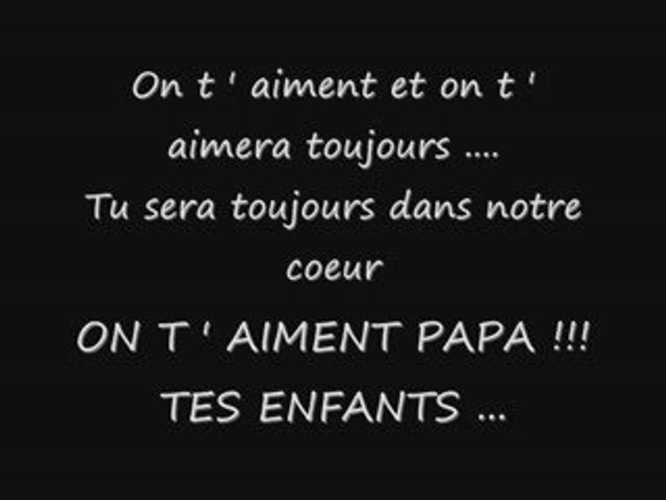 5 Ans Que Tu es parti
