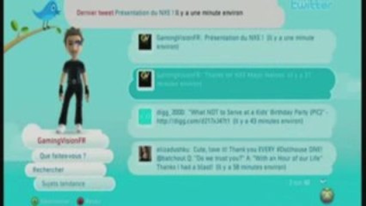 Présentation du Nouveau NXE Xbox 360