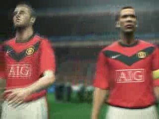 PES 2010 ManU vs. Real intro
