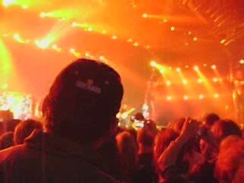 Concert de Johnny Hallyday à la HTG à Lyon le 22 oct. 2009