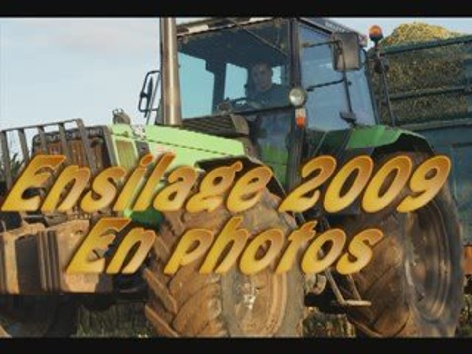 Ensilage de maïs 2009 en photos