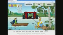 Simpson jeu d'animation sur www.simpsonsmovie.com/