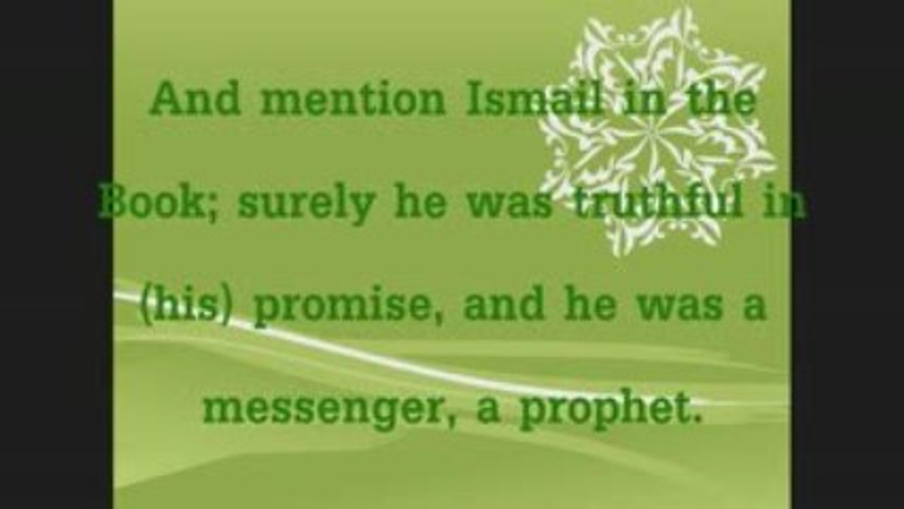 Chapter Maryam(41-63)