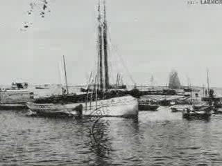le petit port de larmor-plage au siecle dernier