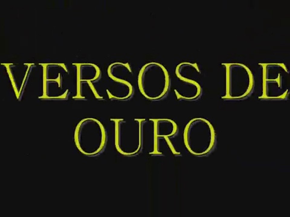 Versos de Ouro de Pitágoras