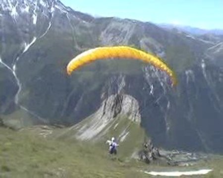 parapente rando deco l'aiguille Grive