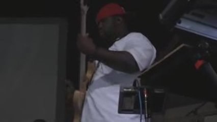 Sound Check for Janet Jackson Concert