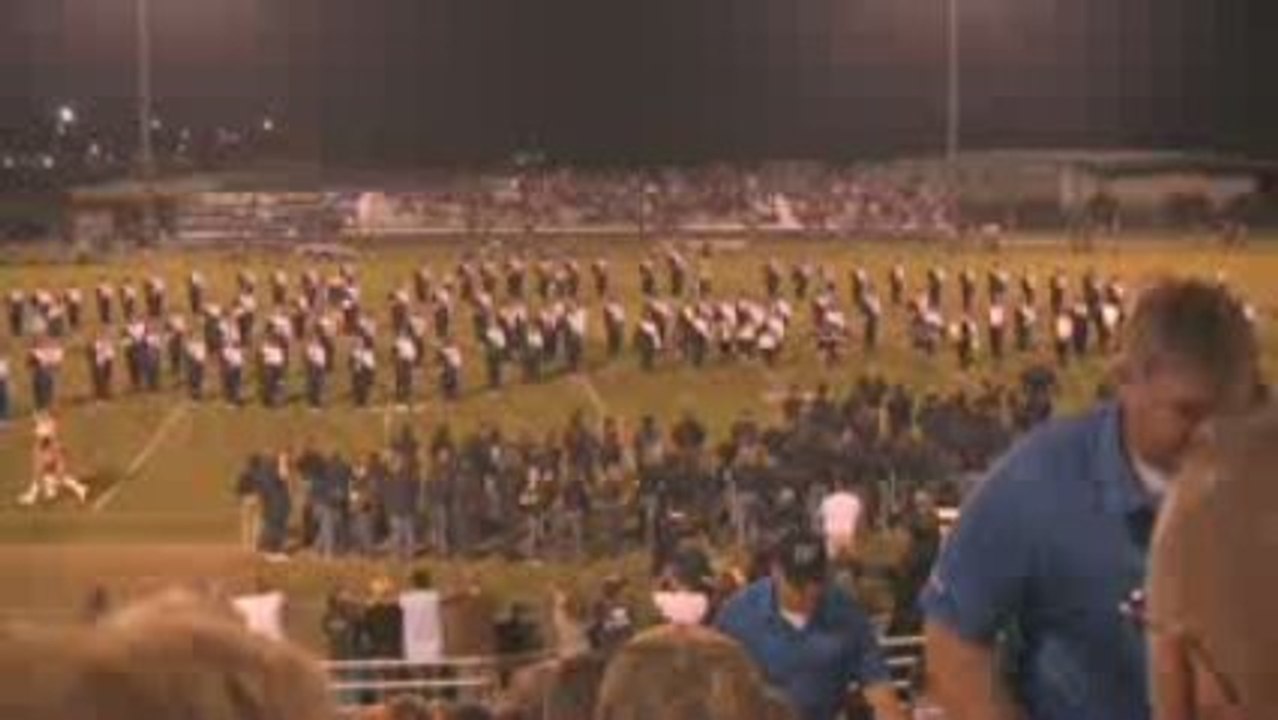 Hunter and the Jeff Davis Marching Band 2009