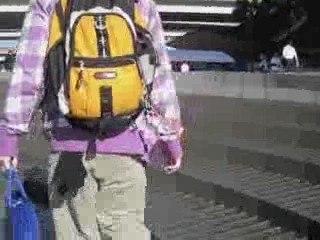 Playing in the Water at Darling Harbour