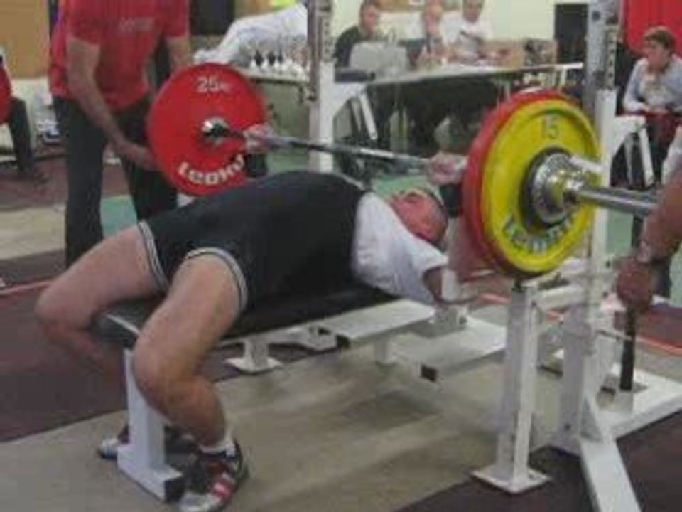 pierre baptiste pernet 112.5kg benchpress raw 80kg junior