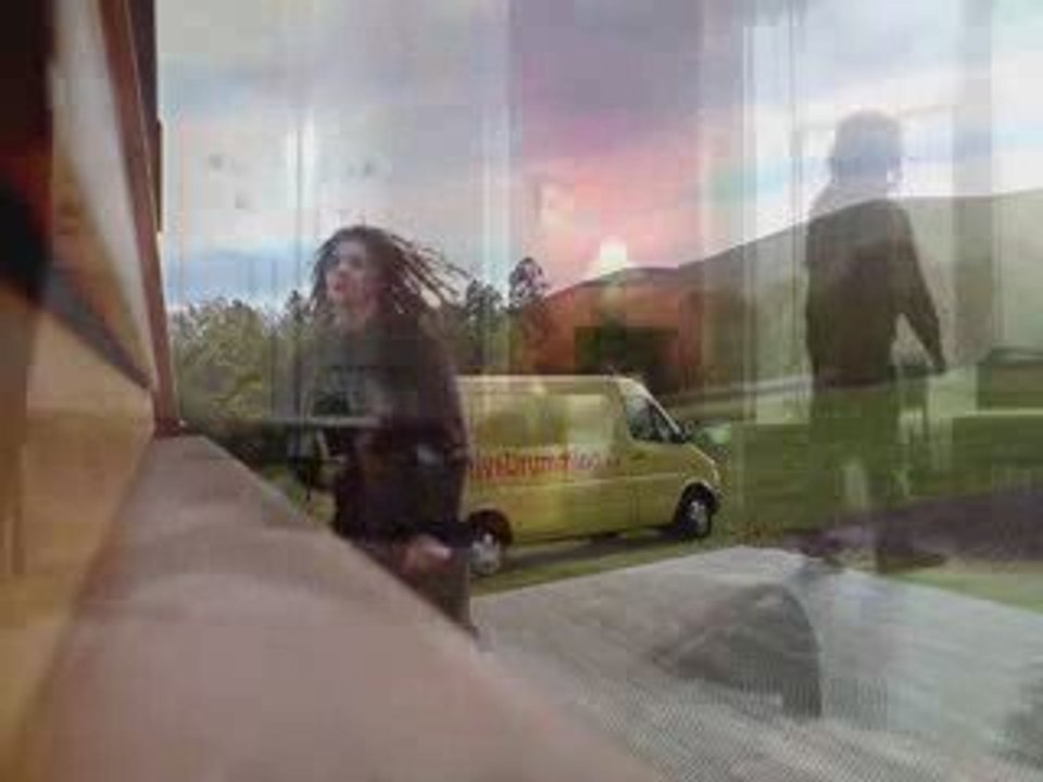 B-boying to a drum circle in the middle of nowhere, Scotland