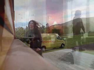 B-boying to a drum circle in the middle of nowhere, Scotland