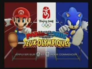 videotest mario et sonic au jo(wii)