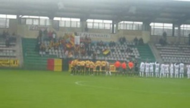 Parcage Crufc Calais à AMiens (stade moulonguet)